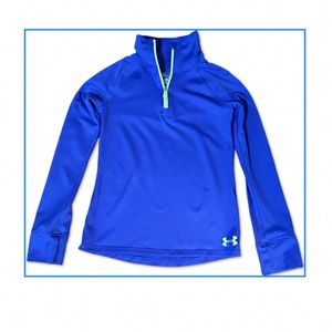 Girls YXS Under Armour Lightweight purple pullover
